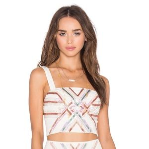 NBD X Naven Twins Hot Tropics Crop Top XS